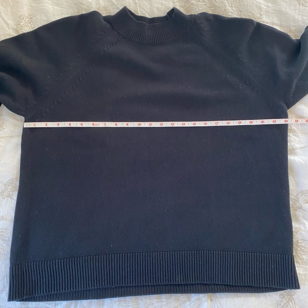 Quince Organic Cotton Mock Neck Sweater - Picture 9 of 14